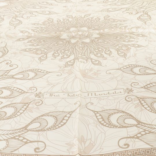 Högl hedvábný šátek multi 1-152050-9900