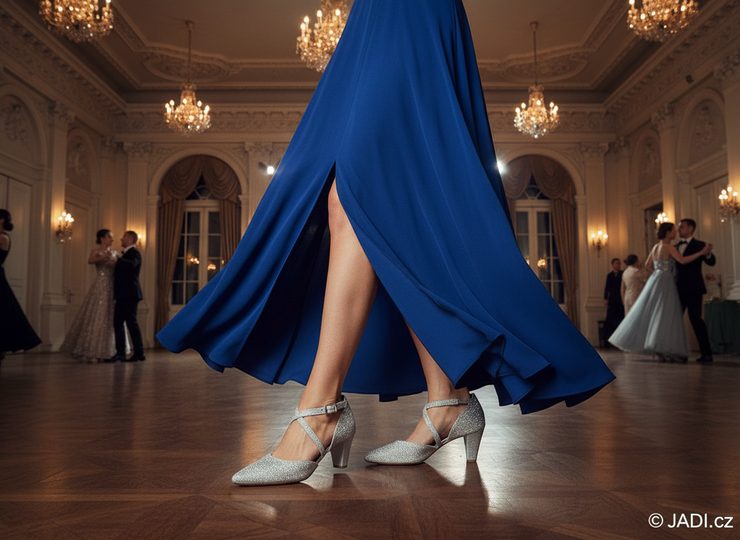 Gabor metalické lodičky s nártovým páskem silber 01.363.61