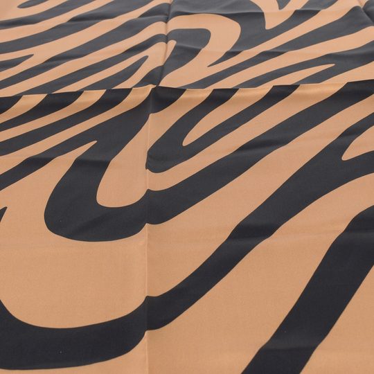 Högl hodvábna šatka schwarz/nougat 0-152080-0127