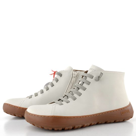 Camper šněrovací kotník na platformě Peu Serra white K400826-002