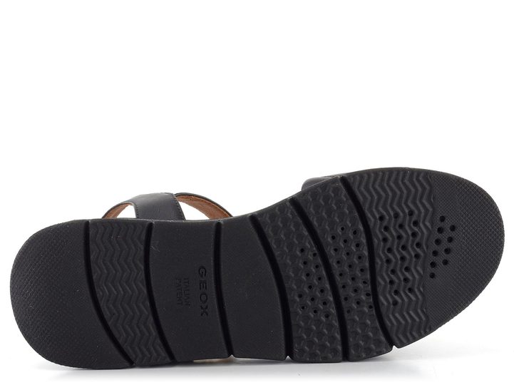 Geox sandále na platforme Dandra Black D35SCC08554C9999
