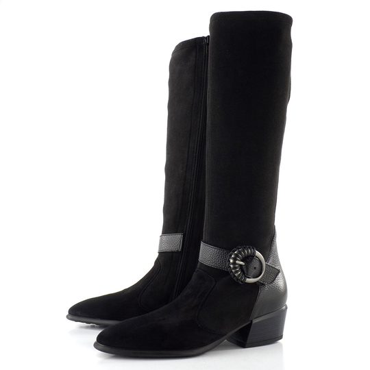 Hispanitas kozačky na podpatku Verona black PHI254257