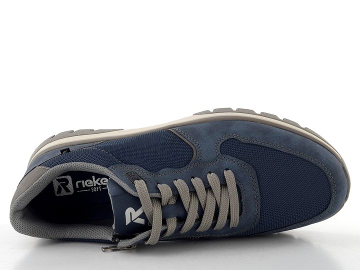 Rieker Sport pánské šněrovací polobotky tmavě modré B9302-14