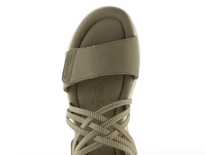 Tamaris sandály ve sportovním stylu Olive 1-28223-44