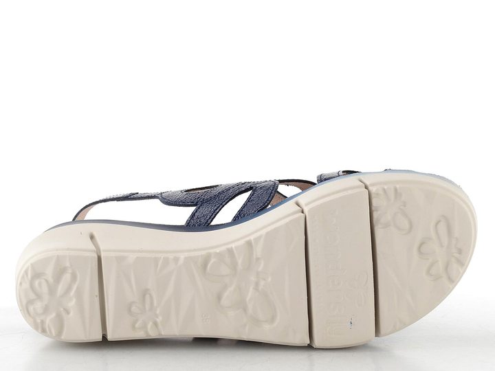 Wonders lakované sandály na klínu baltic D-8282