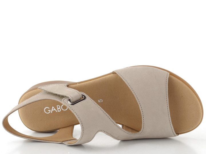 Gabor nubukové sandály leinen 82.803.43