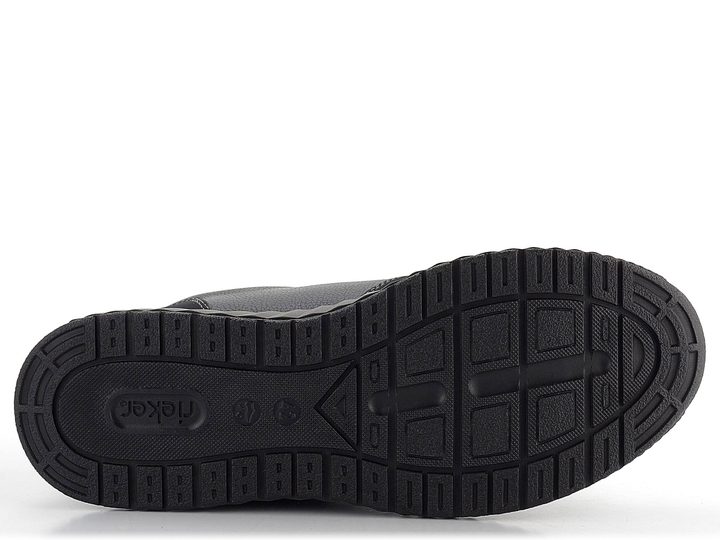 Rieker pánske šnurovacie poltopánky so zipsom Pazifik/Peanut B0613-14