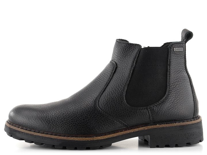 Ara pánský kožený kotník s Gore-Tex Black Frederik 11-24715-01