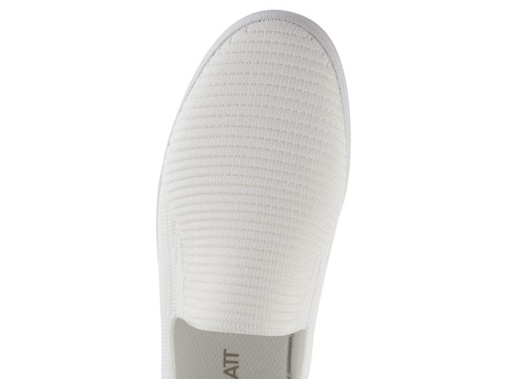 TT.BAGATT slip-on úpletové mokasíny white/metallics D35-AKD60-6950