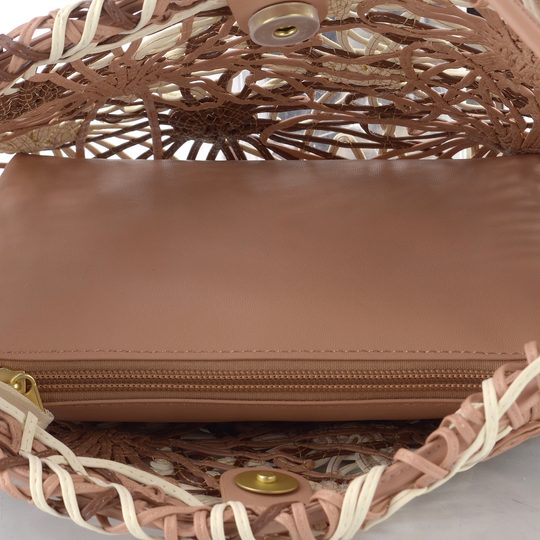 Hispanitas prošívaná kabelka naturales BV264729