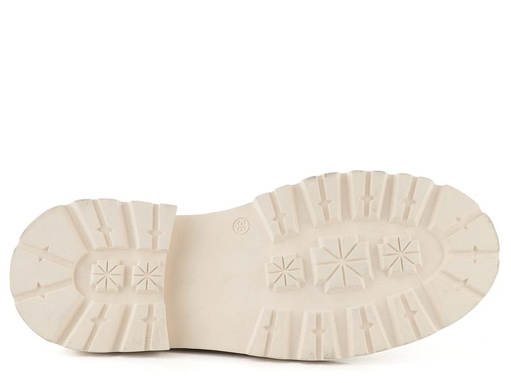 Barton dámske poltopánky prerezávané krémové 2356