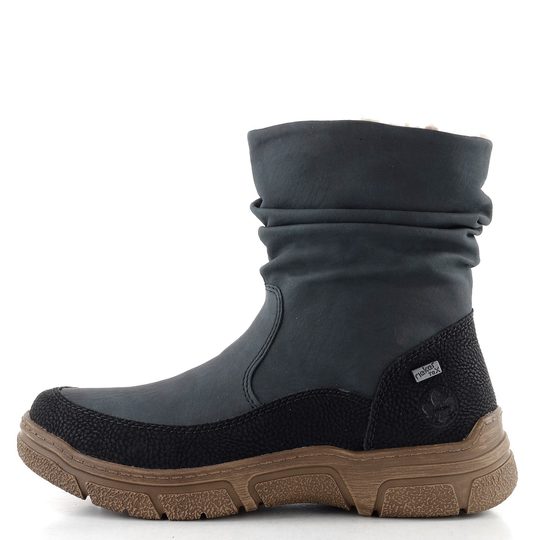 Rieker řasený kotník s membránou modrý 72382-14