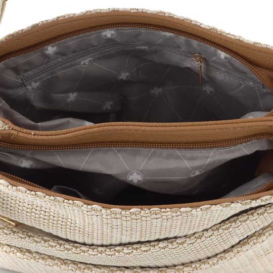 Rieker crossbody kabelka so srdcom muschel/palegold H1004-62