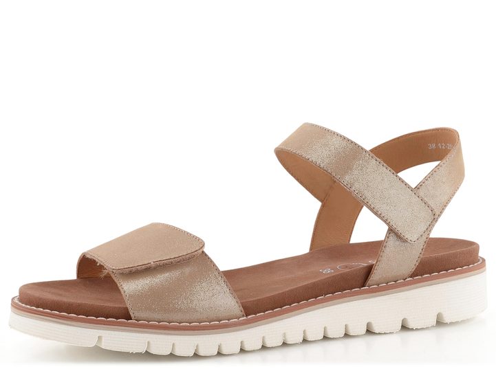 Ara dámske sandále Kent-Sport metalické béžové 12-28114-08