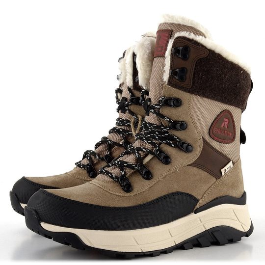 Rieker Revolution pohorková členková obuv s membránou hnedá W0066-64