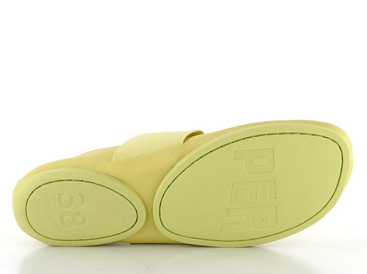 Camper baleríny s páskem světle žluté 21595-260