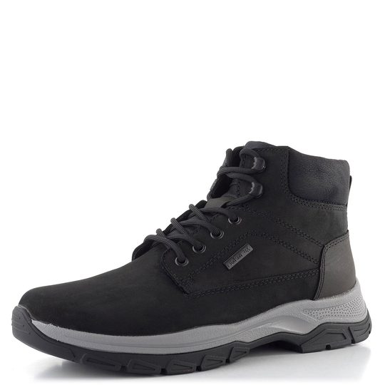 Rieker pánska členková obuv s membránou čierna 30241-00