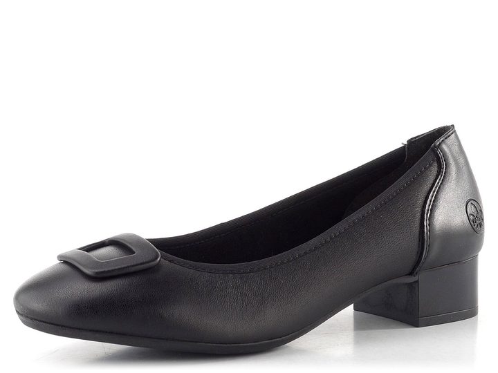 Rieker černé lodičky se sponou 43453-00