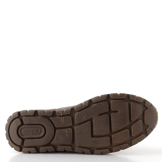 Rieker šněrovací kotník s membránou vino/orange-multi N1305-35