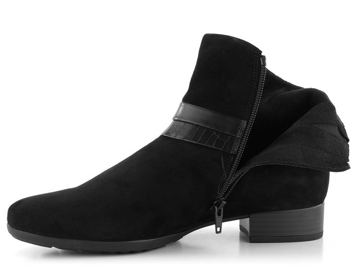 Gabor širšia členková obuv čierna 92.713.47