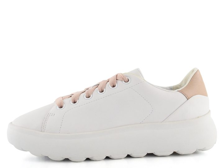Geox tenisky Spherica EC4.1 White/Nude D35TCB00085C1Z8Z