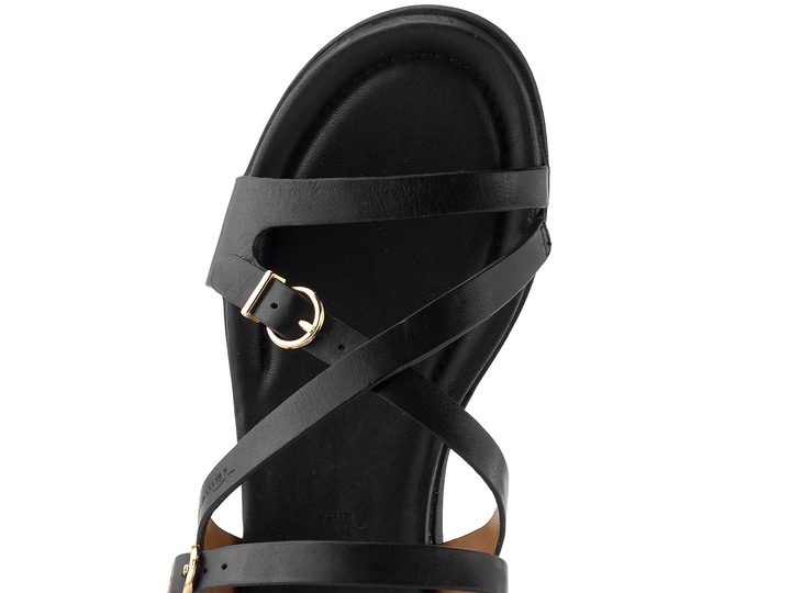 Tamaris páskové sandály černé 1-28231-46