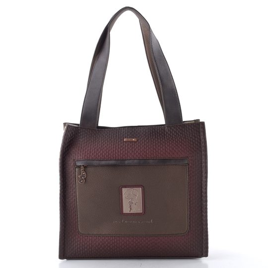 Anekke shopper kabelka hnědá/barevná 43652-428