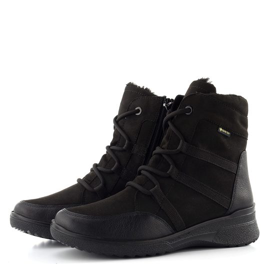 Ara široký textilní kotník s Gore-Tex München schwarz 12-58504-21