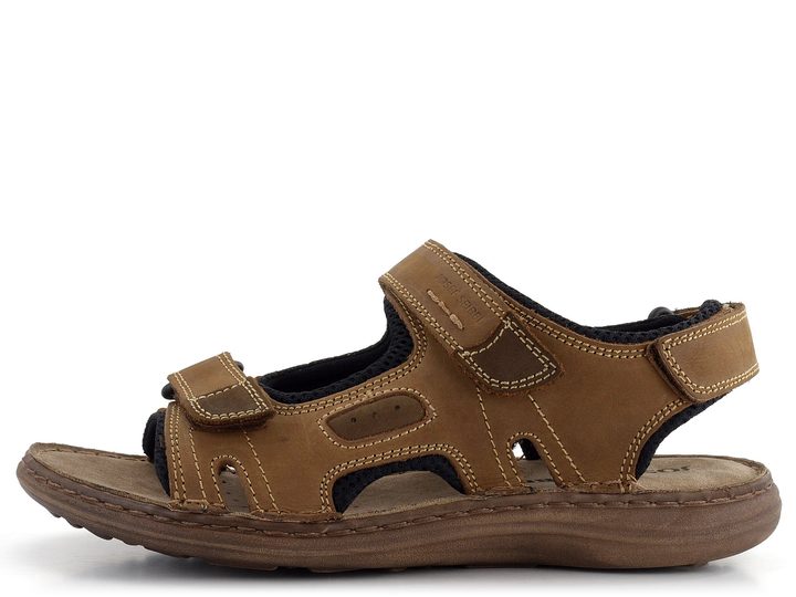 Josef Seibel pánské sandály Braun-kombi 27308TE86