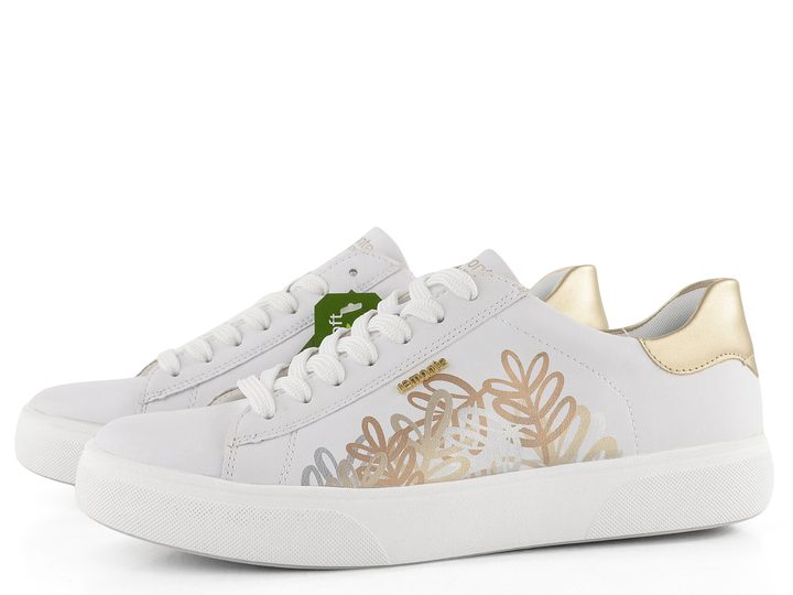 Remonte bílé tenisky s potiskem D2J00-81