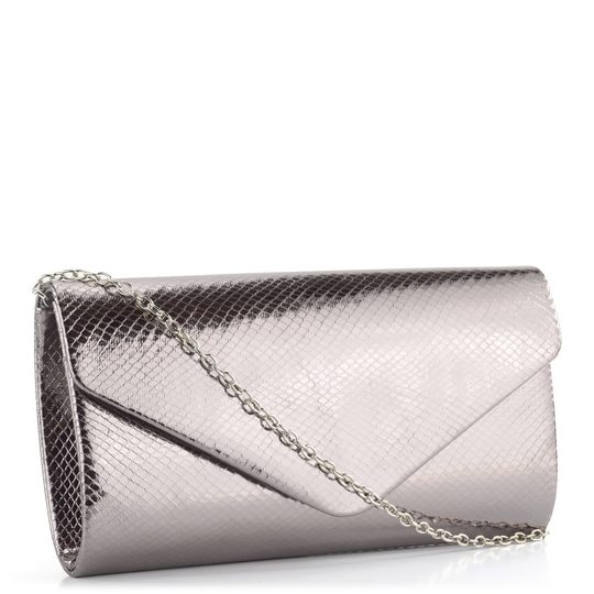 Tamaris metalické společenské psaníčko Amalia Darksilver 32815