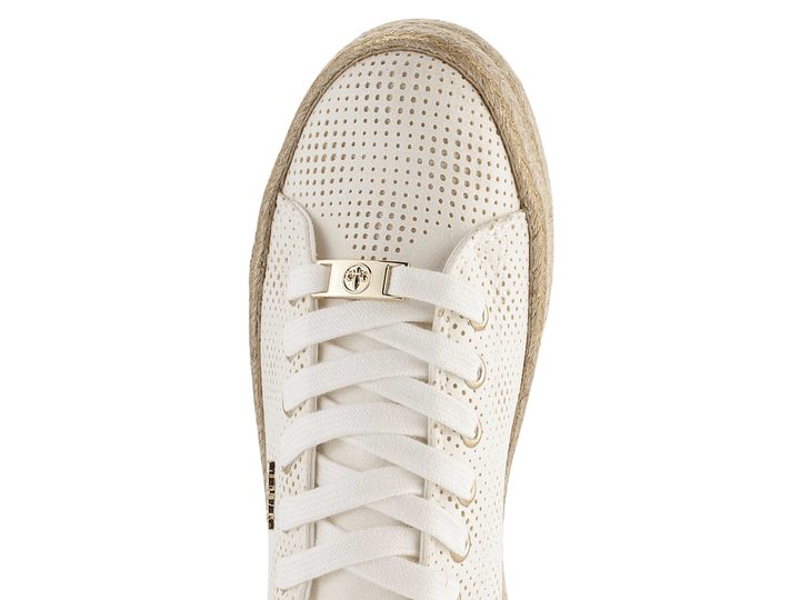 Rieker plátěné polobotky na platformě Pearlweiss 94005-80