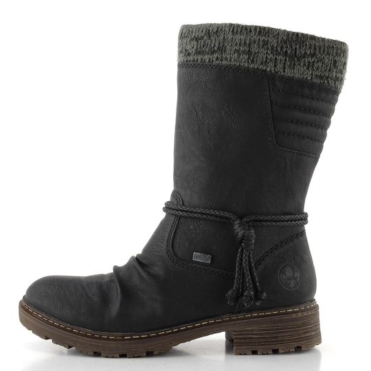 Rieker vysoký kotník s membránou černý Z4755-00