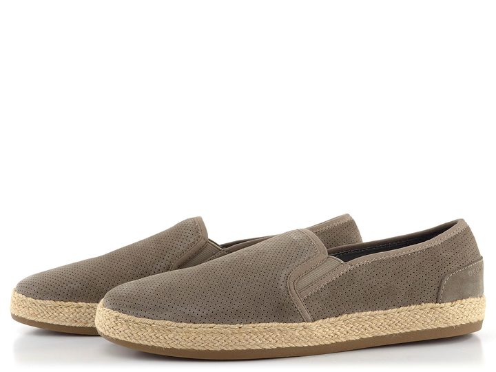 Geox pánske mokasíny Pantelleria Dove Grey/Beige U25DWA00020C0080