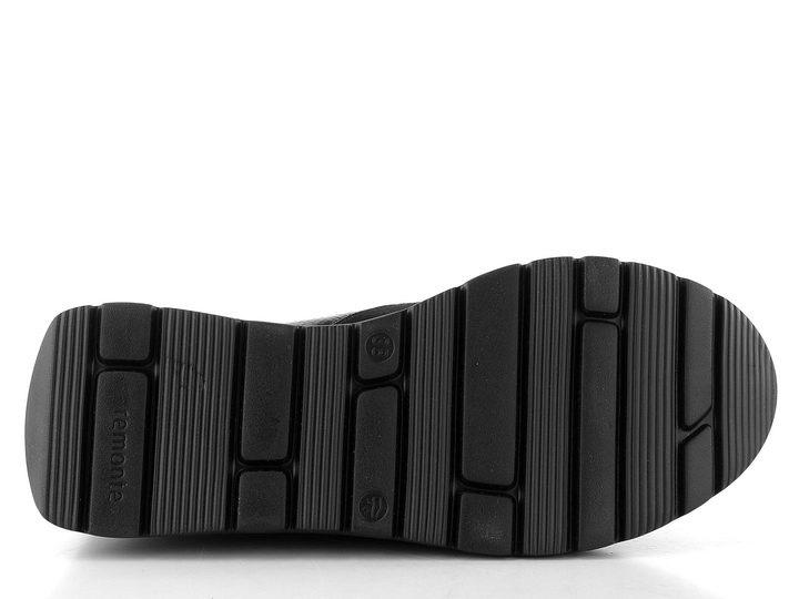 Remonte černé tenisky se zipem D2V02-03