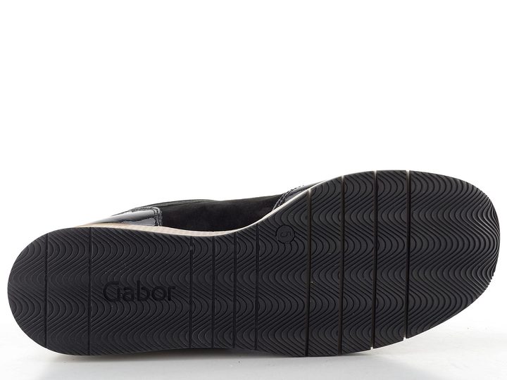 Gabor tenisky na kline čierne 76.508.37