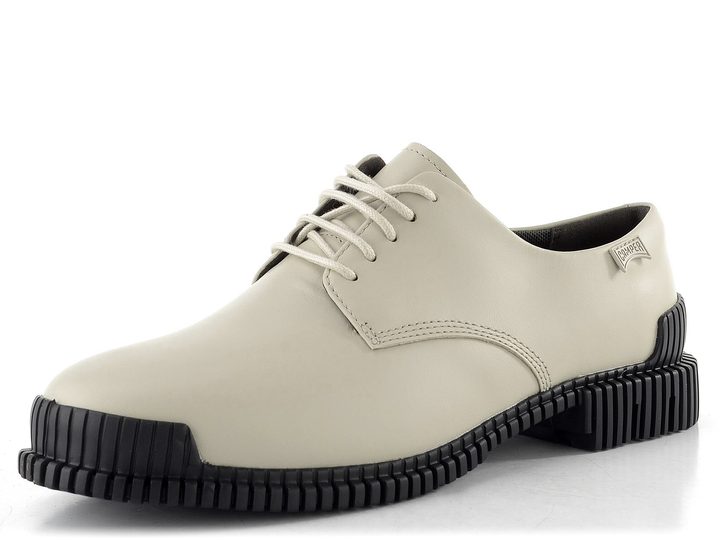 Camper šněrovací polobotky Pix lt. pastel grey K201851-003