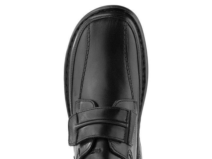 Ara pánske poltopánky na suchý zips Schwarz Ben 11-17101-01