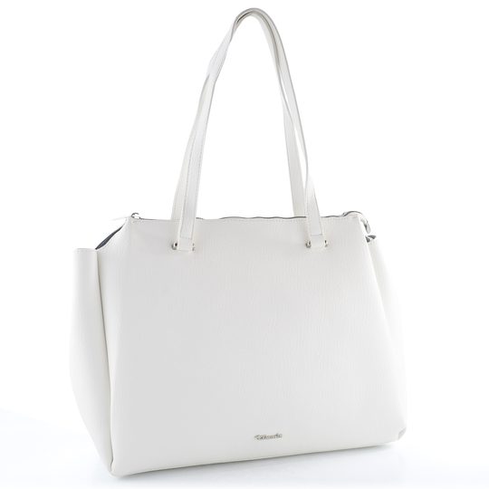 Tamaris shopper kabelka Flora white 33753