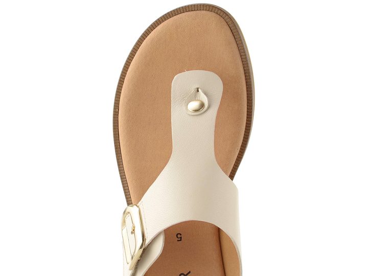 Gabor kožené pantofle žabky se sponou panna 85.520.22