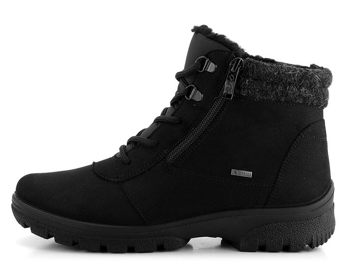 Ara členková obuv s Gore-Tex membránou Saas-Fee Black 12-49309-01