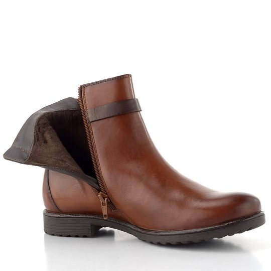 Ara dámský kožený kotník Liverpool Cognac 12-39517-09