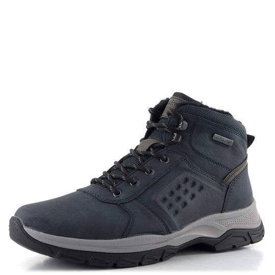 Rieker pánska členková obuv s membránou modrá 30201-14