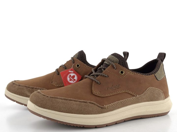 Rieker hnědé pánské polobotky 16950-24