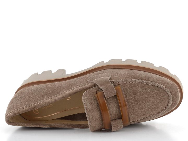 Ara užšie semišové mokasíny Oxford Sesam 12-21703-05