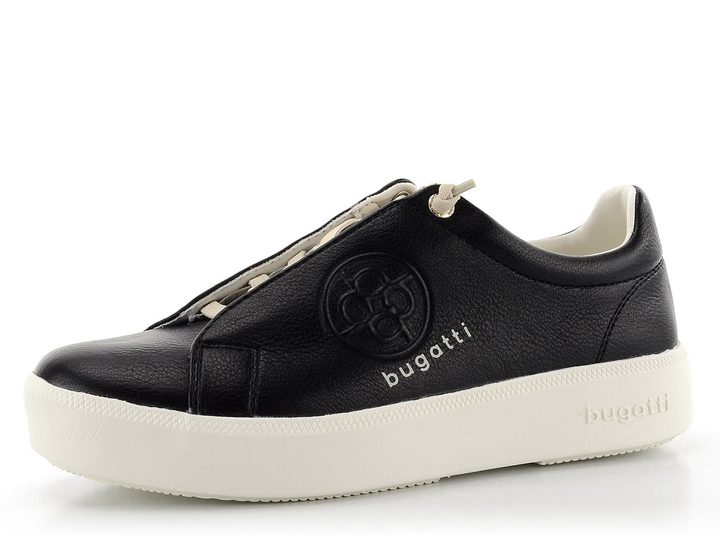 Bugatti černé sneakers tenisky s pružnými tkanicemi 431-4076C-5069