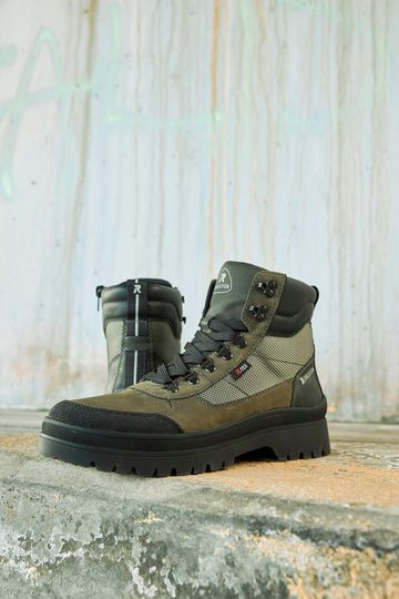 Rieker Revolution pohorkový kotník s membránou zelený U0270-54