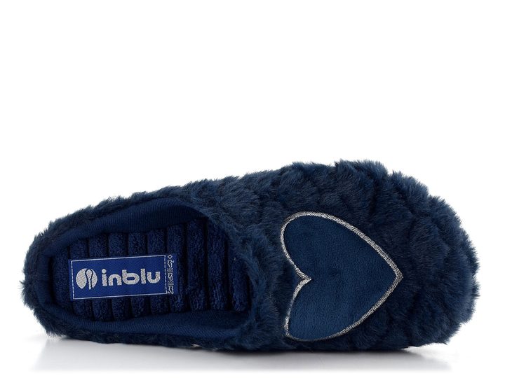 Inblu dámské domácí pantofle tmavě modré Blu EC000099