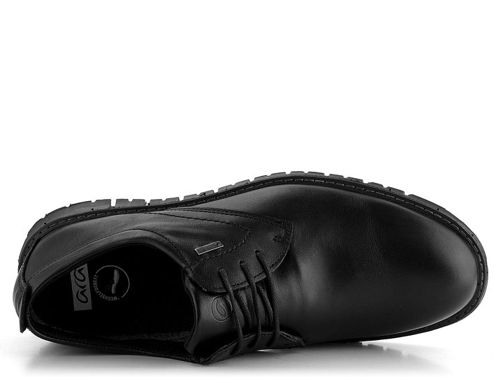 Ara pánske šnurovacie poltopánky Leandro Black 11-35601-11