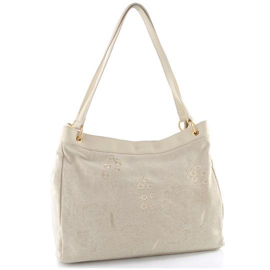 Gabor shopper kabelka s výšivkou Noelia mixed beige 012701